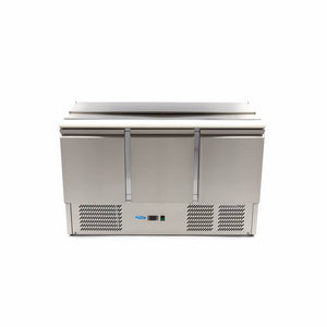 Saladette - 400 L - 137 cm - 3 Deuren - incl. Snijplank